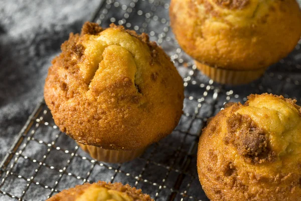 Muffins Cannelle Sucrés Faits Maison Manger Pour Petit Déjeuner — Photo
