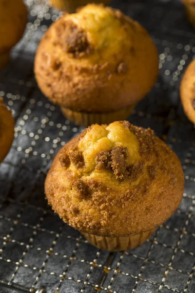 Muffins Caseiros Canela Doce Para Comer Café Manhã — Fotografia de Stock