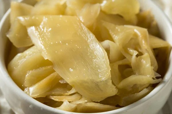 Spicy Pickled White Ginger Bowl — Stock Photo, Image