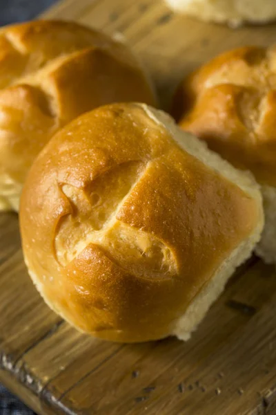 Dolci Rotoli Fatti Casa Pronti Mangiare — Foto Stock