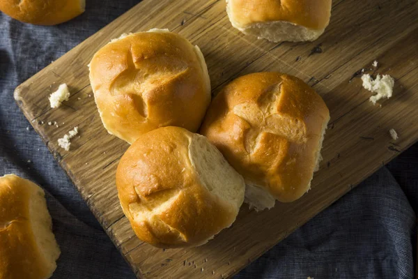 Dolci Rotoli Fatti Casa Pronti Mangiare — Foto Stock