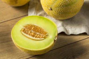 Ham organik limon damla kavun yemeye hazır