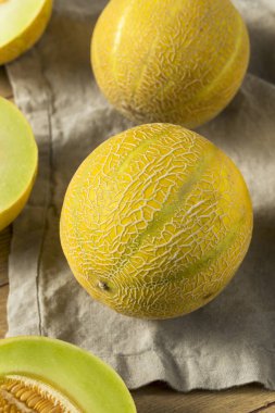 Ham organik limon damla kavun yemeye hazır