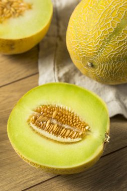 Ham organik limon damla kavun yemeye hazır