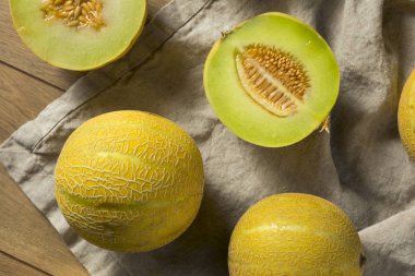 Ham organik limon damla kavun yemeye hazır