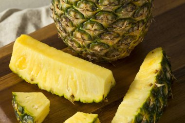 Çiğ Sarı Organik Piyango Dilimleri Yemeye Hazır