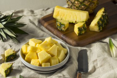 Çiğ Sarı Organik Piyango Dilimleri Yemeye Hazır