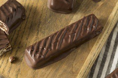 Tatlı ev yapımı süt çikolata çikolata karamel ile