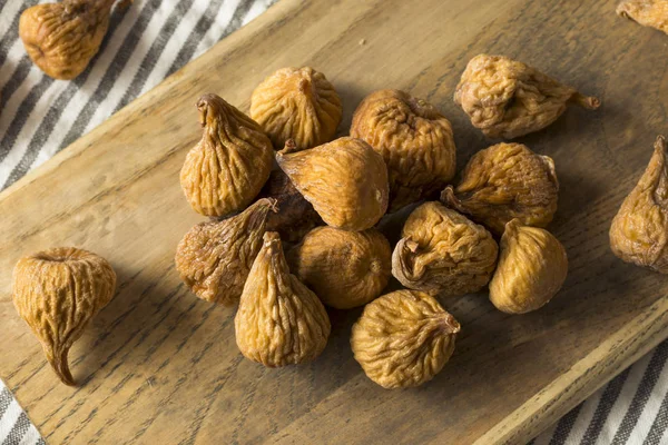 Raw Brown Dried Figs Ready Eat — Stock Photo, Image