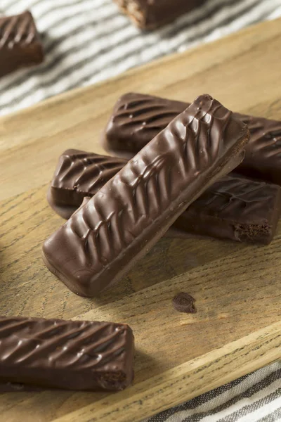 Солодкий Домашнє Молочний Шоколад Цукерки Карамеллю — стокове фото