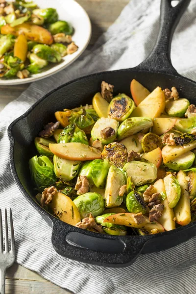 Broto Bruxelas Caseiro Salada Maçã Para Queda — Fotografia de Stock