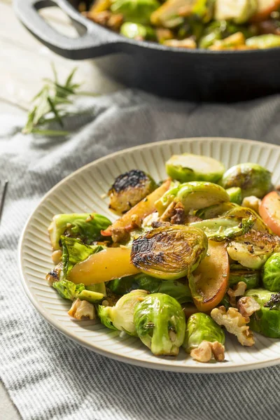 Broto Bruxelas Caseiro Salada Maçã Para Queda — Fotografia de Stock