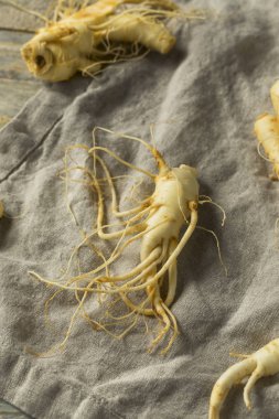 Ham organik sağlıklı Ginseng Kök hazır kullanım için