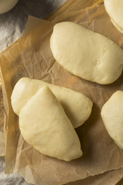 Ev yapımı Çinli Bao Buns atmak yemeye hazır