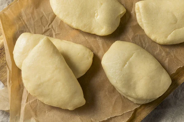 Ev yapımı Çinli Bao Buns atmak yemeye hazır