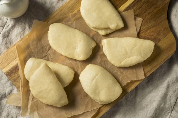 Ev yapımı Çinli Bao Buns atmak yemeye hazır