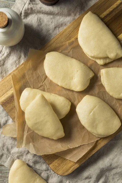 Ev yapımı Çinli Bao Buns atmak yemeye hazır