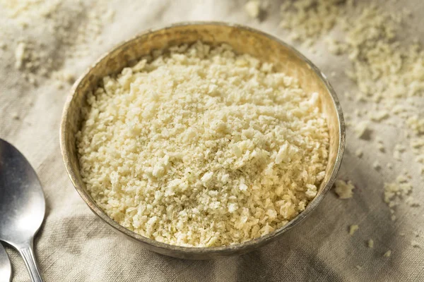 Pane Speziato Fatto Casa Panko Briciole Una Ciotola — Foto Stock