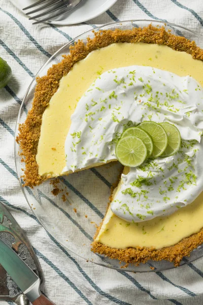 Sweet Home Emade Key Lime Pie Zest Cream — стоковое фото