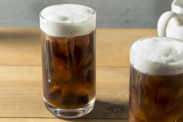 Homemade Cold Brew Coffee with Cold Foam