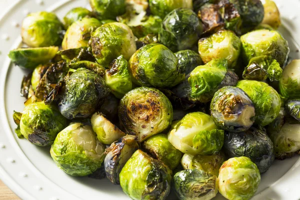 Gesunde Rosenkohl Braten Zum Erntedank — Stockfoto