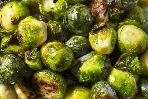 Brotos Bruxelas Assados Saudáveis Para Jantar Ação Graças — Fotografia de Stock