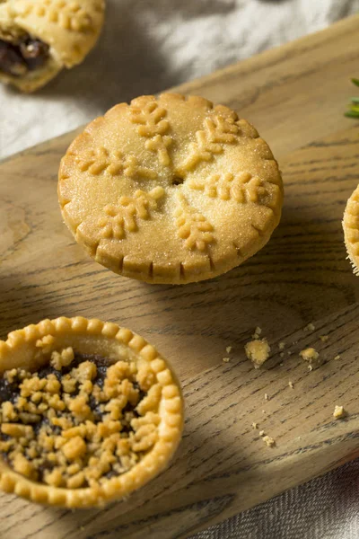 Zelfgemaakte Mini Pasteivulling Taarten Voor Feestdagen — Stockfoto