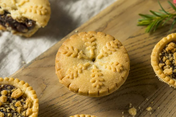 Zelfgemaakte Mini Pasteivulling Taarten Voor Feestdagen — Stockfoto