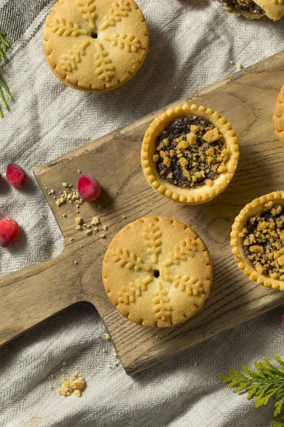 Zelfgemaakte Mini Pasteivulling Taarten Voor Feestdagen — Stockfoto