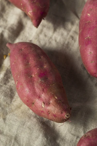 Raw Red Organic Japanese Yams Sweet Potatoes