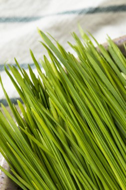 Ham yeşil Organik Buğday çimen Smoothies için