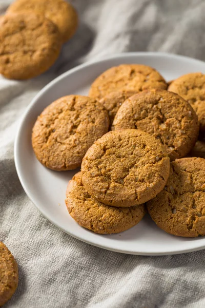 Galletas Caseras Jengibre Listo Para Comer — Foto de Stock