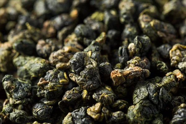 Dried Organic Oolong Pearl Tea in a Bowl