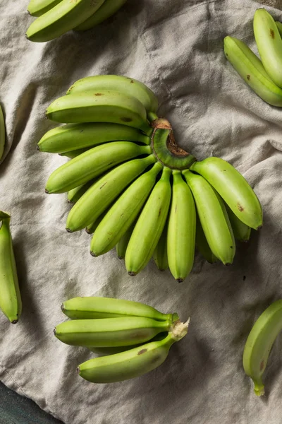 Bebe Banane Verte Crue Biologique Non Mure Grappe Image Libre De Droit Par Bhofack2 C