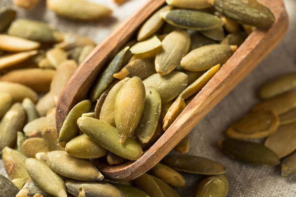 Organic Roasted Pumpkin Seed Pepitas Ready Eat — Stock Photo, Image