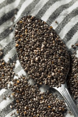 Ham organik siyah Chia tohum