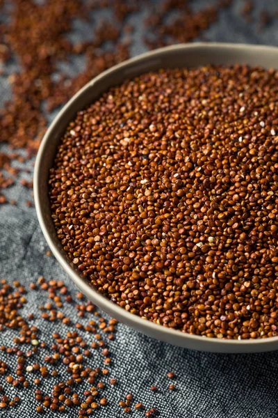 Κόκκινο Quinoa βιολογικά σιτηρά — Φωτογραφία Αρχείου