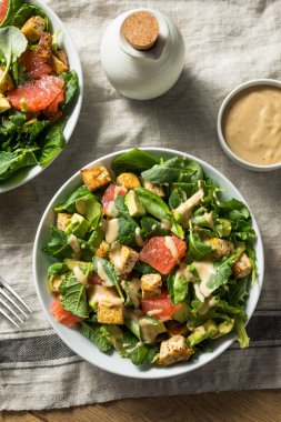 Organik Vegan Asya Tofu salatası