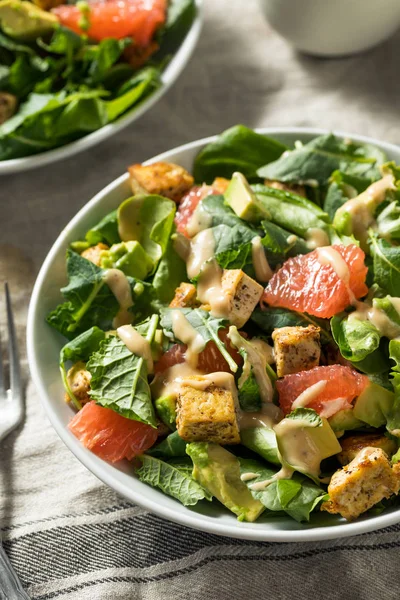 Biologische Vegan Aziatische Tofu salade — Stockfoto