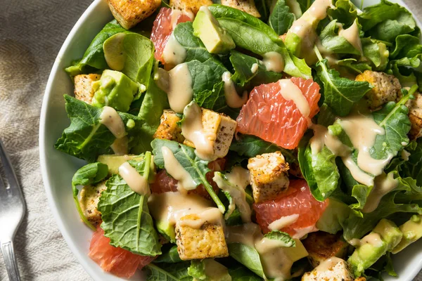 Ensalada de tofu asiático vegano orgánico — Foto de Stock