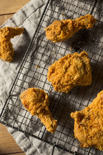 Homemade Southern Fried Chicken Dinner