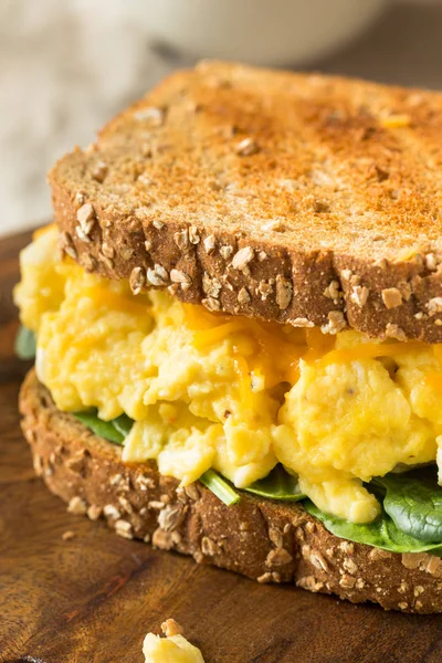 Hearty Homemade Egg Breakfast — стоковое фото