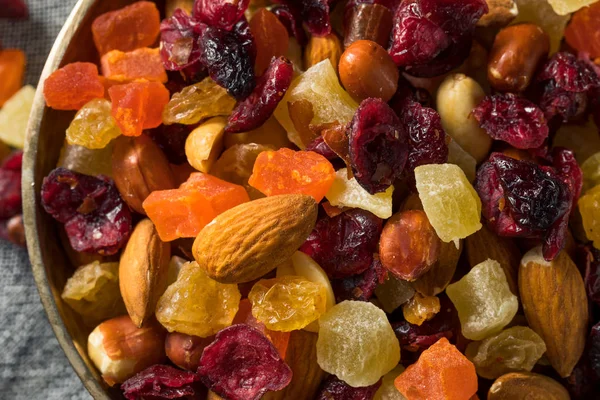 Healthy Dried Fruit and Nut Mix — Stock Photo, Image