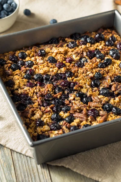 Harina de avena casera saludable — Foto de Stock