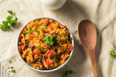 Ev yapımı Cajun fasulye ve pirinç okuyun