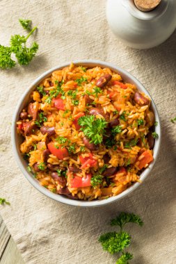 Ev yapımı Cajun fasulye ve pirinç okuyun