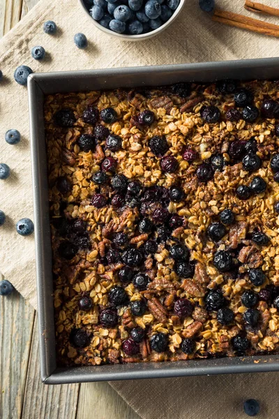 Harina de avena casera saludable — Foto de Stock