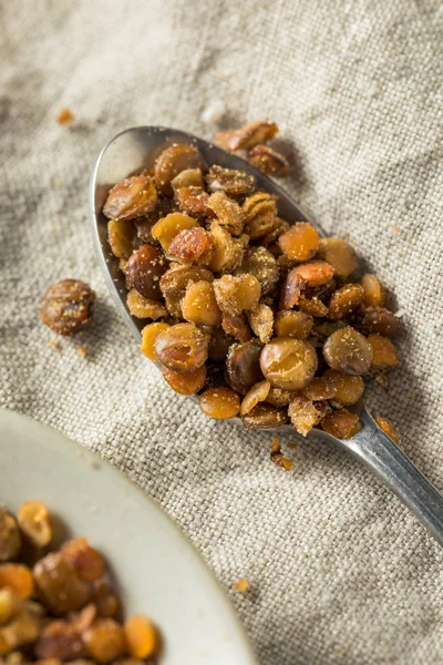 Healthy Homemade Roasted Lentil Snack — Stock Photo, Image