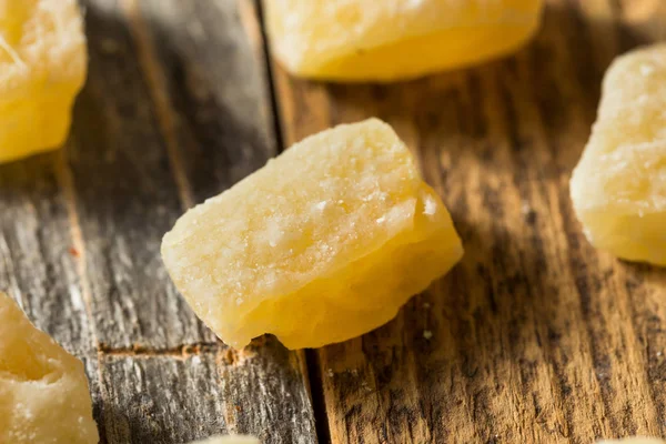 Organic Sweet Candied Ginger Treats — Stock Photo, Image