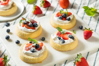 Meyveli Ev Yapımı Mini Sünger Kek Bardakları